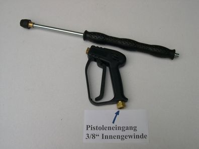 Set Pistole 3/8" + Lanze 120cm + Düse für KEW Nilfisk Hochdruckreiniger