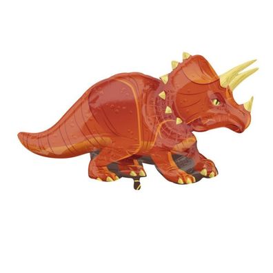 Anagram SuperShape Dinosaurier Triceratops Folienballon 106 x 60 cm Party Deko