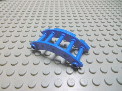 Lego 1 Spindelzaun gebogen 4x4x2 blau 30056 Set 7074