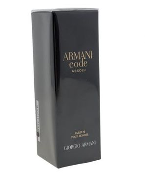 Giorgio Armani Armani Code Absolu Pour Homme 60 ml Parfum NEU OVP