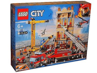 Lego City 60216 Feuerwehr in der Stadt Neu/ OVP