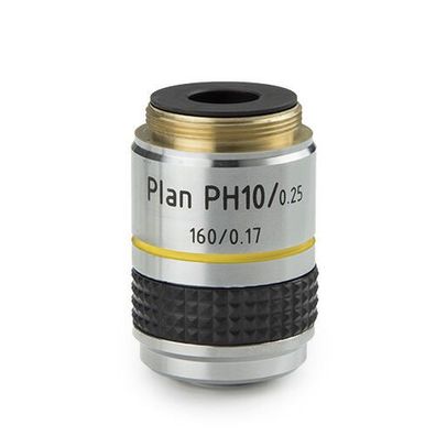 IS.7710 Euromex Plan Phasen PLPH 10x/0,25 Objektiv. Arbeitsabstand 12,2 mm