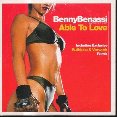 CD-Maxi: Benny Benassi Presents The Biz: Able To Love (2002) DIGI 067-3