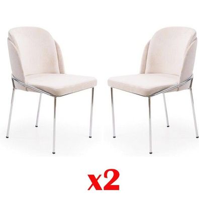 Design Esszimmer 2x Stühle Set Neu Stuhl Garnitur Sessel Polster Gruppe Neu