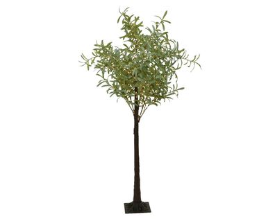 492767 Lumineo Micro LED Blattbaum innen & aussen 220cm & 600 LED Warmes Weiss