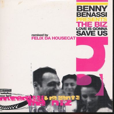 CD-Maxi: Benny Benassi Presents The Biz: Love Is Gonna Save Us (2001) DIGI 075-3