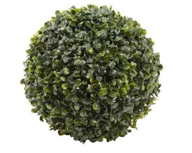 Deko PE Buxbaumkugel grün in verschiedenen Größen aus Kunststoff 18 bis 49 cm