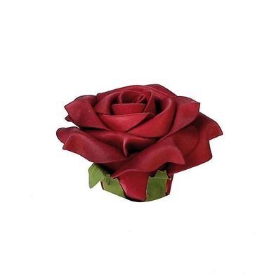 38231 Tisch-Deko Foam Flower Rose Rot Höhe: 5 cm, Durchmesser: 8 cm