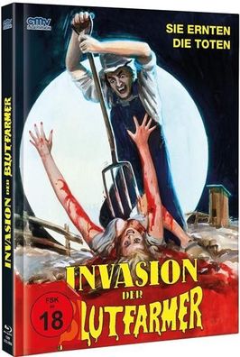 Invasion der Blutfarmer (LE] Mediabook Cover A (Blu-Ray & DVD] Neuware