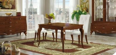 Esstisch Ausziehbar Tisch Holz Tische Modern Design Esszimmer Ess Luxus Möbel
