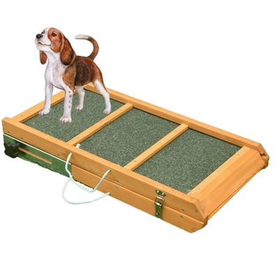 Hunde Rampe klappbar Aufstiegshilfe Haustiere - Anti-Rutsch-Belag Hundetreppe
