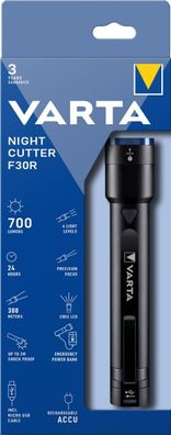 Varta Night Cutter F30R Premium LED Taschenlampe