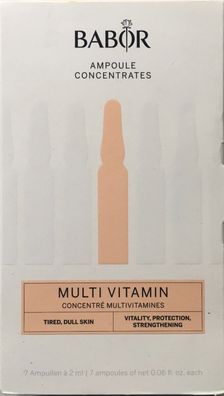 BABOR Ampoule Concentrates Multi Vitamin 14 ml ( 7x2ml ) Ampullen (Gr. Standardgröße)