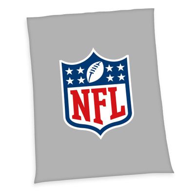 NFL Flauschdecke Kuscheldecke 150 x 200 cm