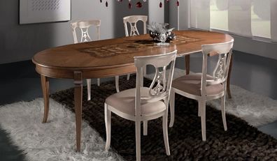 Möbel Tische Massiv Holz Tisch Luxus Esstisch Italienisches Design Möbel Italien