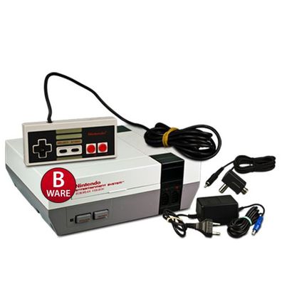 NES Konsole (B-Ware) #80B + Netzteil + Antennenweiche + original Controller