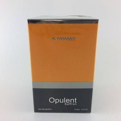 Al Haramain Opulent Saffron Eau de Parfum 100ml