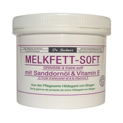 Melkfett mit Sanddornöl 250 ml von Dr. Sacher s