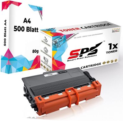 Druckerpapier A4 + 1x Kompatibel für Brother HL-6100 Toner TN-3380 Schwarz