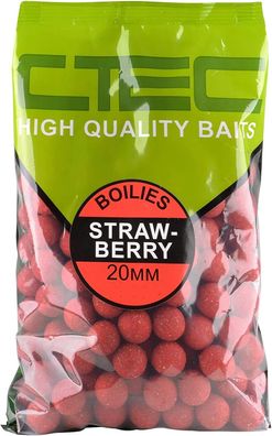 Spro C-TEC Boilies, 20mm Geschmack: Strawberry