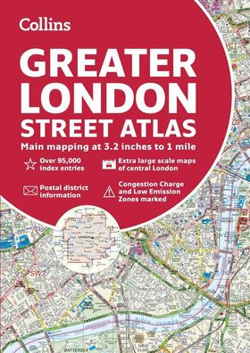 Greater London Street Atlas, Collins Maps
