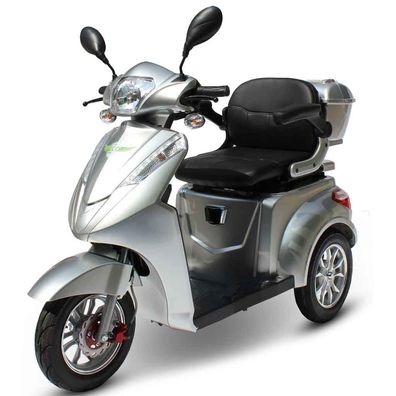 Elektromobil Seniorenmobil E-Roller ECO ENGEL 501 Silber, 25 km/ h 1000 Watt Motor