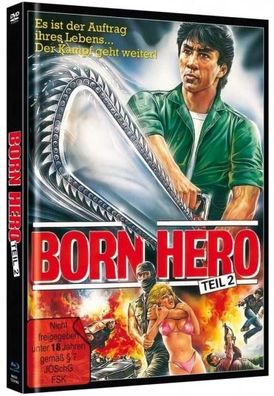 Born Hero 2 (LE] Mediabook Cover B (Blu-Ray & DVD] Neuware