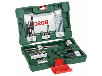 Bosch 41-teiliges V-Line Bohrer- und Bit-Set mit Winkelschrauber