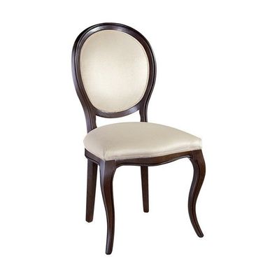 Klassische Stühle Esszimmerstuhl Luxus Holz grau Holzstuhl Stuhl Lehn
