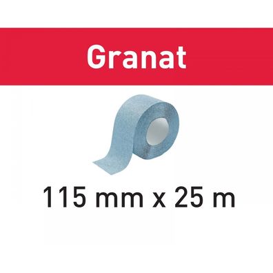 Festool Schleifrolle 115x25m P80 GR Granat (201105)
