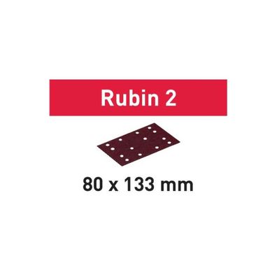 Festool Schleifstreifen STF 80X133 P40 RU2/10 Rubin 2 (499054)
