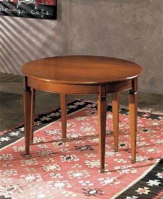 Esstisch Luxus Rund Tisch Massiv Holz Italien Neu Esszimmer Tische Runde Möbel