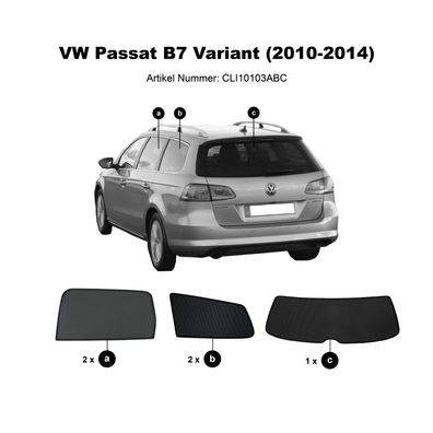 ClimAir Sonniboy Sonnenschutz VW Passat B7 Variant 2010 - 2014 Scheibennetze