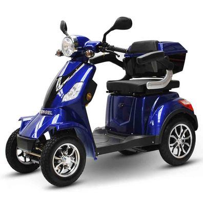 Elektromobil Seniorenmobil E-Roller ECO ENGEL 510 Blau 4 Rad, 25 km/ h 1000W
