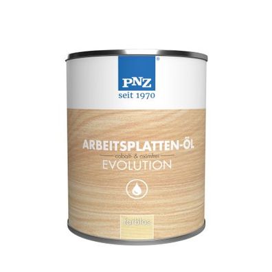 PNZ Arbeitsplatten-ÖL evolution für Innenholz 0,75 Liter für Cobalt und Oximallerg