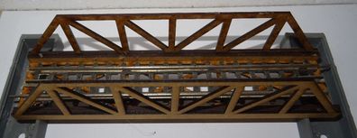 Kastenbrücke Spur H0 1:87 Bausatz Brücke Eingleisig MDF Platte Lasercut