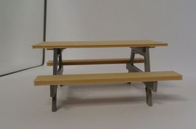 Gartenbahn LGB Picknick-Tisch Garten-Tisch Modellbau 1:22,5 Bausatz Sitzgruppe