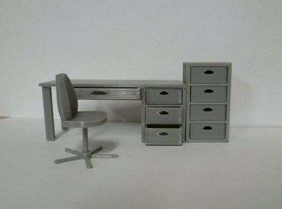 Modellbau Diorama 1: 18 Schreibtisch Set Bausatz Verschiedene Varianten