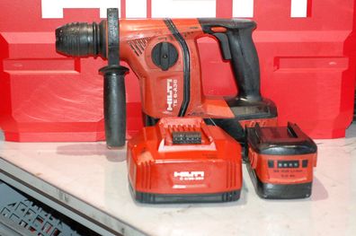 Hilti-TE6-A36 LI-Ion Akku-Bohrhammer + Koffer 2xAkku 3.0Ah + Ladestation