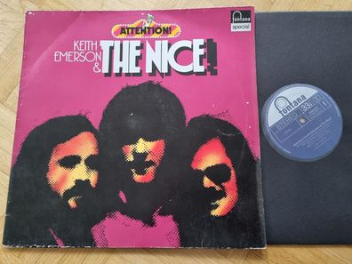 Keith Emerson & The Nice - Attention! Vinyl LP Germany