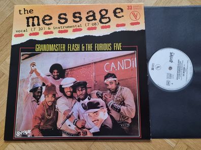 Grandmaster Flash & The Furious Five - The Message 12'' Vinyl Maxi France