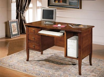 Schreibtisch Luxus Echtholz Tisch Büro Schreibtische Italienische Einrichtung