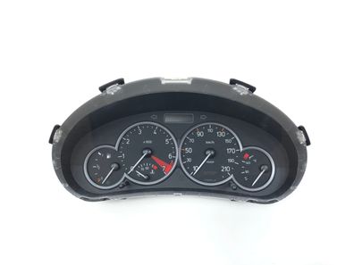Peugeot 206 Tachometer Tacho DZM Drehzahlmesser 211351km Instrument 9651740780