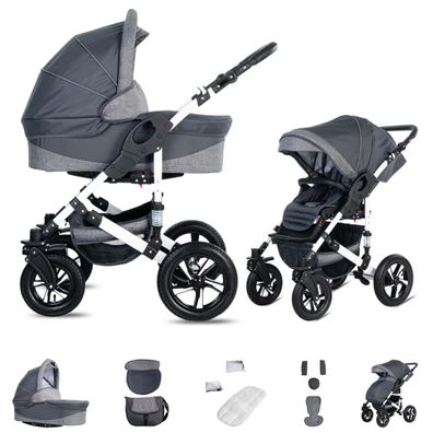 Friedrich Hugo Hamburg | 2 in 1 Kombikinderwagen