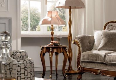 Rund Couchtisch Luxus Design Couch Tisch Kaffee Beistell Tische Wohnzimmer Neu