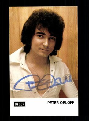 Peter Orloff Autogrammkarte Original Signiert ## BC 195162