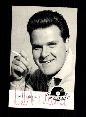 Ralf Paulsen Autogrammkarte Original Signiert ## BC 195170