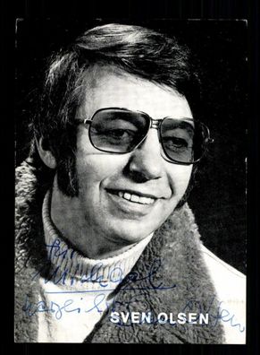 Sven Olsen Autogrammkarte Original Signiert ## BC 195360