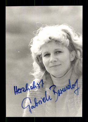Gabriele Bernsdorf DDR Autogrammkarte Original Signiert ## A 194546