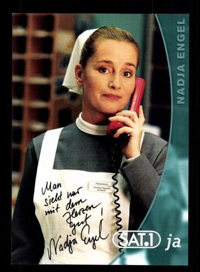 Nadja Engel Alphateam Autogrammkarte Original Signiert # BC 195769
